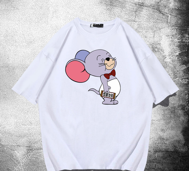 Tom And Jerry T Shirt Cartoon Half Sleeve