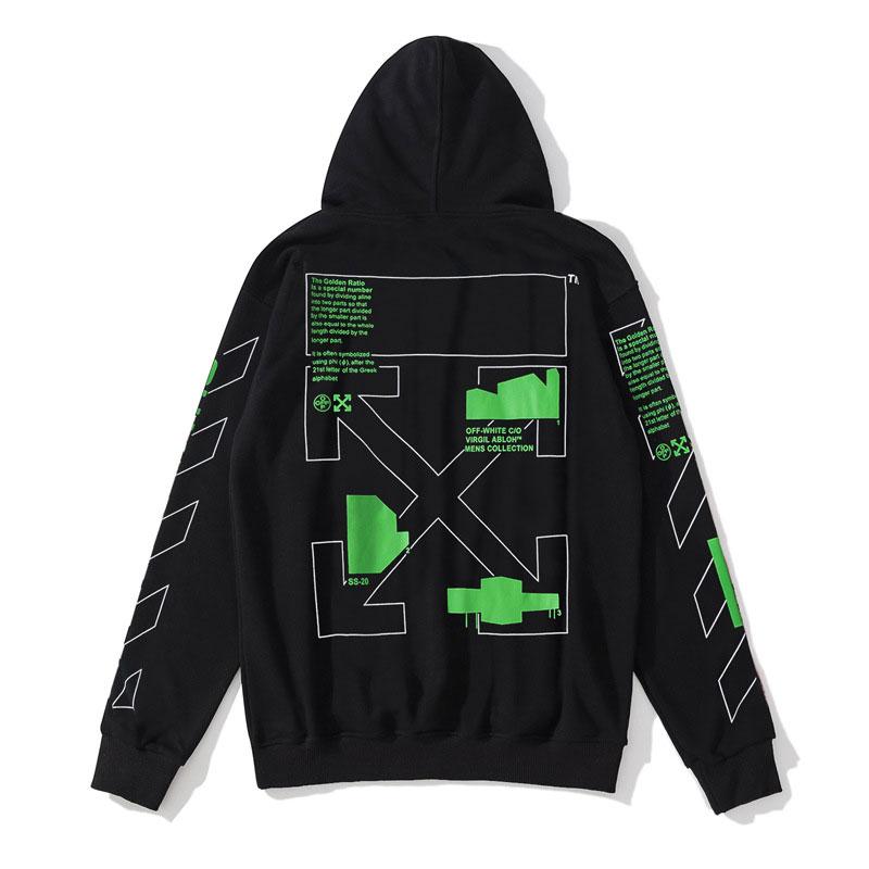 Off White Casual Sweatshirt Hoodie Men And Women Owt
