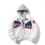 Varsity Jacket Embroidery Thickening Loose Baseball Uniform