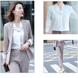 Interview Suit Women Suit Female Autumn Fashion Two-Piece Suit