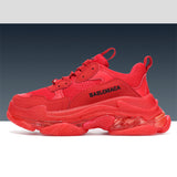Unisex Balenciaga Clunky Sneaker   Women's Shoes Dad Shoes Men's Platform Height Increasing Insole Sneakers Balenciaga Sneakers