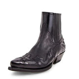 Western Shoes Stitching Printing Classic Men's Boots