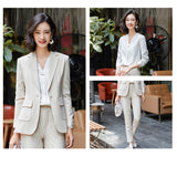Interview Suit Women Casual Business Attire Women's Suit Fashion Autumn Clothes Two-Piece Set