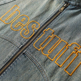 Men Denim Jackets Spring and Autumn Zipper Jacket Denim Jacket Men's Loose