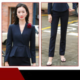 Interview Suit Women Business Wear Overalls Spring and Autumn Suit Suit Skirt