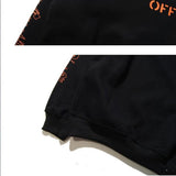 Vlone Sweatshirt Men'S And Women'S Printed Vintage Long Sleeve Sweater Brushed Hoody