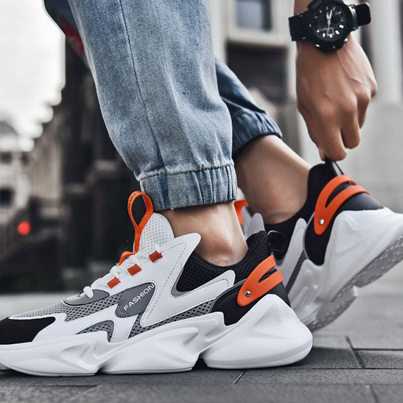 Men Sneakers Men Walking Shoes for Jogging Breathable Lightweight Shoes Mesh Breathable Sports Casual Shoes