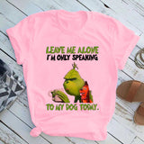 Men and Women Grinch Shirt Christmas Short Sleeve