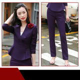 Interview Suit Women's Suit Women's Fashionable Autumn and Winter Overalls