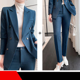 Interview Suit Women Black Suit Female Spring and Autumn Coat