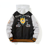 Varsity Jacket Baseball Uniform For Women Autumn And Winter Loose Jacket For Men