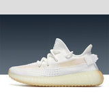 350 Coconut Shoes 350 V2 Unisex Shoes Starry Sky Full White Angel Couple Sports Style Shoes