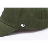 Dodgers and Yankees Baseball Cap 47brand Baseball Cap Female Summer Soft Cotton Casual Matcha Green