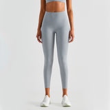 Sweat Wicking Pants Yoga Pants Nude Feel Pockets on Both Sides Peach Hip