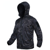 Camofire Jacket Hooded Camouflage Wind Shield Outdoor