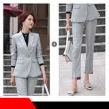 Interview Suit Women's Suit Women's Fall/Winter Slim Work Clothes
