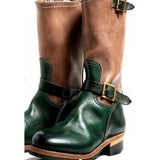 Yellowstone Cowboy Boots Belt Buckle Middle Boots
