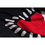 Man Fall Outfits Sweater Men and Women Retro Loose Knitted Coat