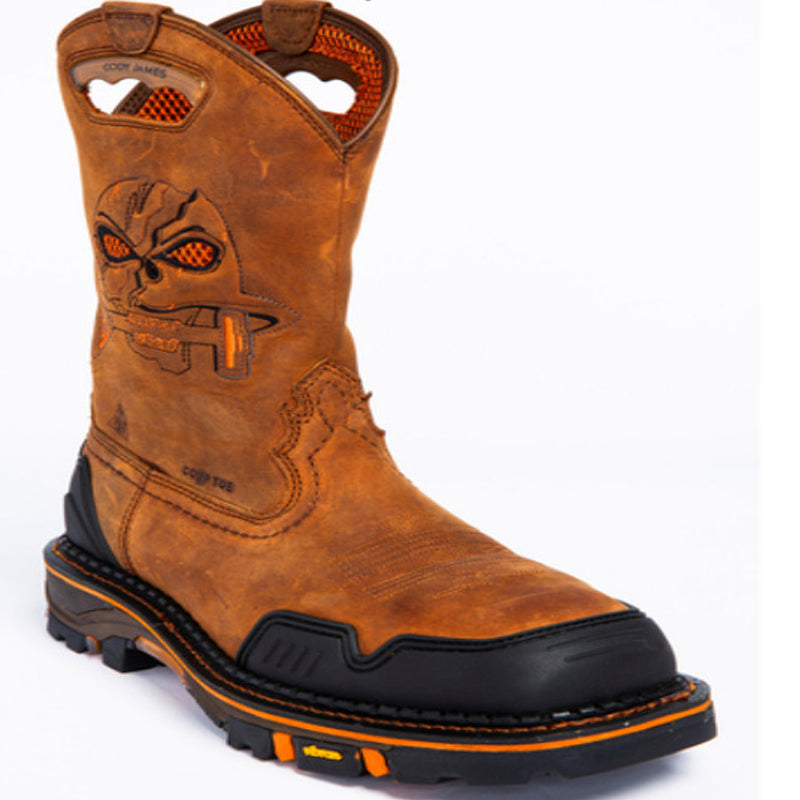 Justin Yellowstone Boots Embroidered Casual Sports Men'S Shoes Plus Size