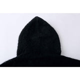 Off White Hoodie With Arrow Print Men'S And Women'S Sweaters Head Sweater Hooded Zipper Sweater Coat Owt