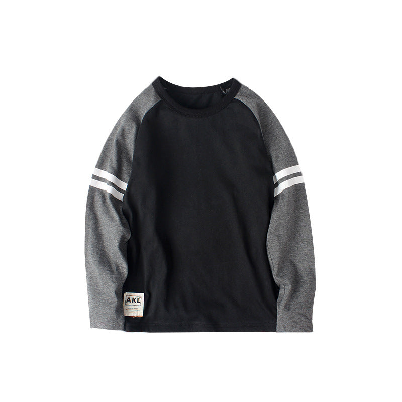 Children Long Sleeve Shirts Spring and Autumn Boys' Long Sleeve Printed Cartoon