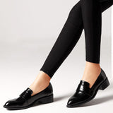 womens black dress shoes