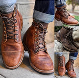 Yellowstone Cowboy Boots Vintage Riveted Short Boots Women'S Shoes Plus Size