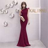 Burgundy Dress Formal Fashion Dress Host Formal Dress Dress for Women