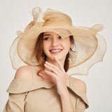 Big Hats Women's Fashion Yarn Hat Personalized Embroidery