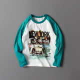 Children Long Sleeve Shirts Spring Children's Clothing Printing