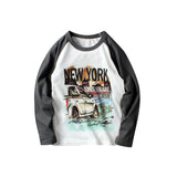 Children Long Sleeve Shirts Spring Children's Clothing Printing