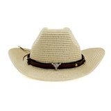 Black Cowboy Hat Top Hat Outdoor Seaside Beach Hat Sun Protection Sun Hat