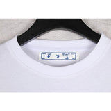 Off White T Shirt Ow Short Sleeve Tshirt Men'S Cotton Arrow Print Owt