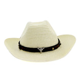 Black Cowboy Hat Top Hat Outdoor Seaside Beach Hat Sun Protection Sun Hat