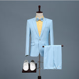 Black Tie Attire Suit Slim-Fit Performance Dress