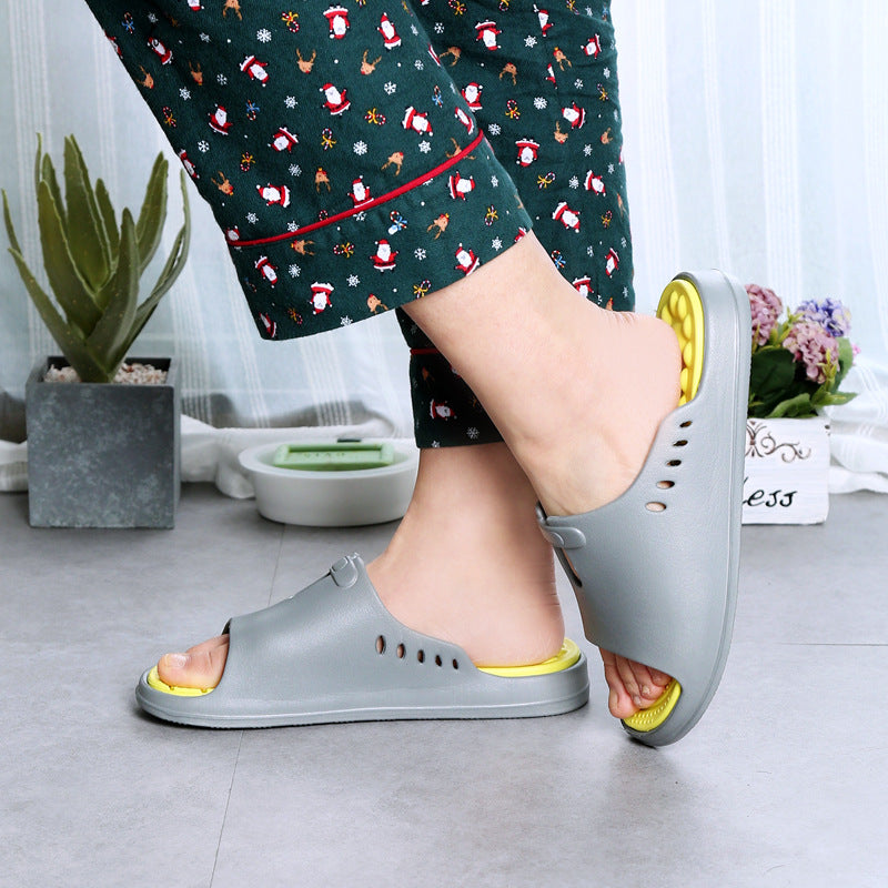 Under Desk Foot Rest Massager Acupressure Massage Mat Slippers Sandals Shoes Summer Home Men and Women Couple Bathroom Home Bath Massage