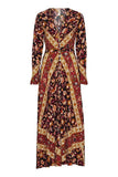 Gypsy Style Dresses Bohemian Printed Maxi Dress