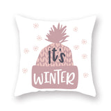 Valentine's Day Pillow Covers 4 Piece Random Styles Together, Peach Peel Printing Car Sofa Pillow Back Cushion/Seat Cushion