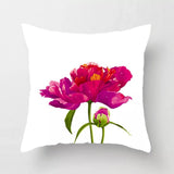 Valentine's Day Pillow Covers 4 Piece Random Styles Together, Peach Skin Fabric Sofa Cushion Cover Love Cushion