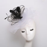 Big Hats Curling Embroidery Broad-Brimmed Hat Vintage Handmade Hook Flower Pot