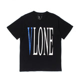 Vlone Snake T Shirt Summer Men'S Big V Python Printed Casual Short-Sleeved T-Shirt