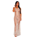 Coachella Music Festival Outfits Fashion Women's Wear Dress Fringed Sweater Beach Swimsuit