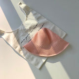 Straw Hat Spring and Summer Bucket Hat Breathable Knitted Sun-Shade Fisherman Hat Women