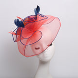 Big Hats Fashion Women's Elegant and Elegant off-the-Face-Hat Spring and Summer