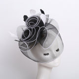 Big Hats Fashion Women's Elegant and Elegant off-the-Face-Hat Spring and Summer
