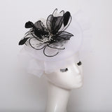 Big Hats Curling Embroidery Broad-Brimmed Hat Vintage Handmade Hook Flower Pot