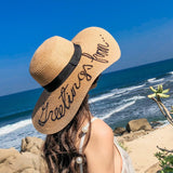 Big Hats Hat Female Summer Sun Shade Beach Summer Seaside