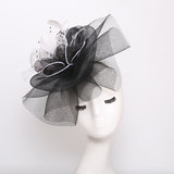 Big Hats Curling Embroidery Broad-Brimmed Hat Vintage Handmade Hook Flower Pot