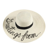 Big Hats Hat Female Summer Sun Shade Beach Summer Seaside