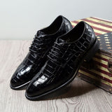 Men's Dress Shoes Classic Leather Oxfords Casual Cushioned Loafer Business Leather Shoes Formal Shoes